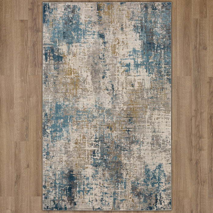 Karastan Tryst Blue Area Rug