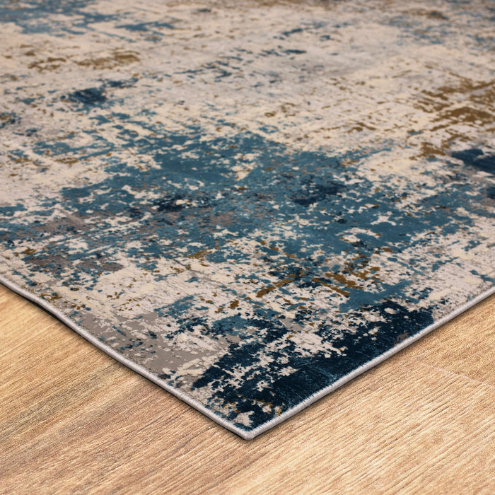 Karastan Tryst Blue Area Rug