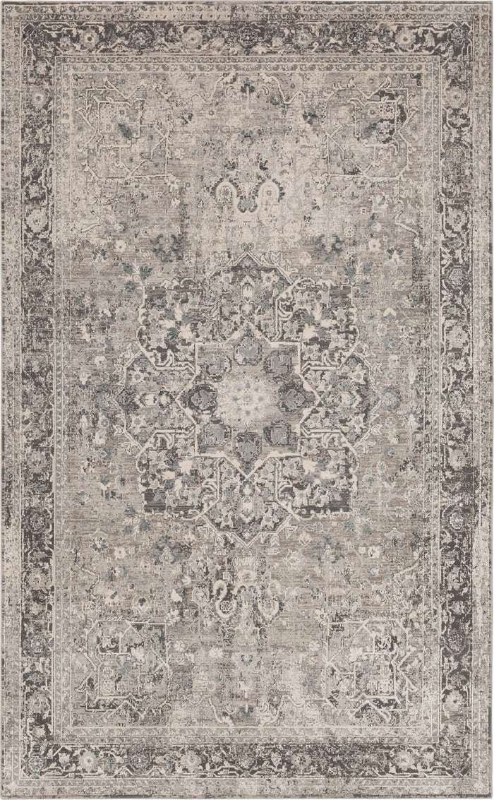 Karastan Tryst Grey Area Rug RG078 131 Gray