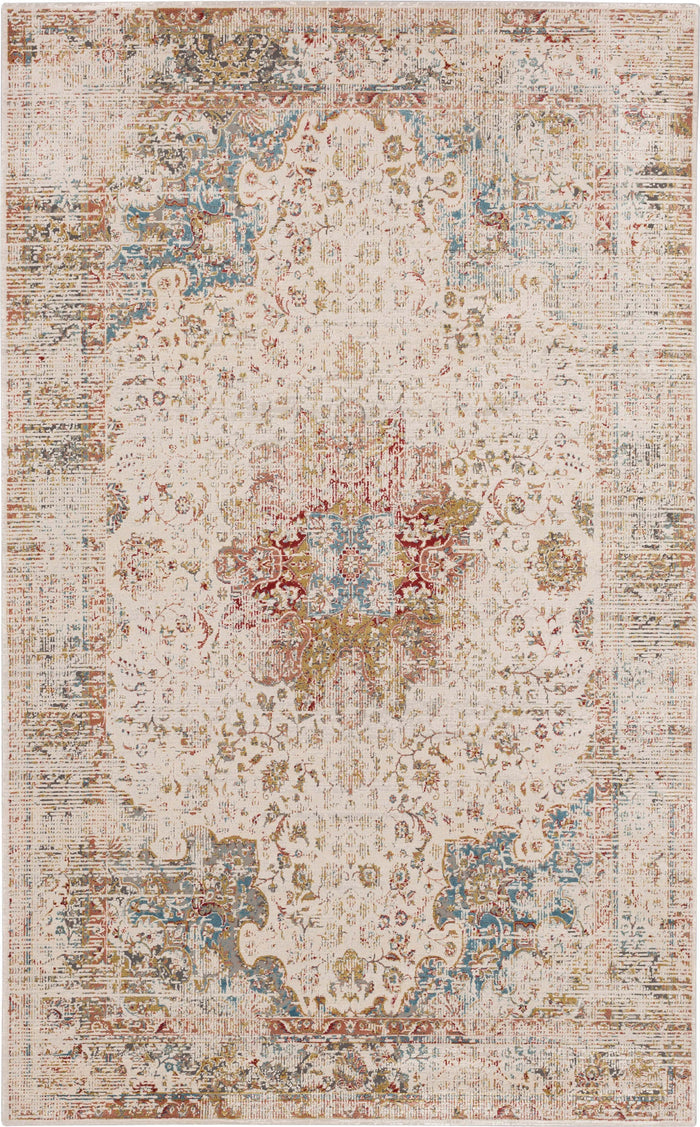 Karastan Tryst Multi Area Rug RG075 416 Ivory