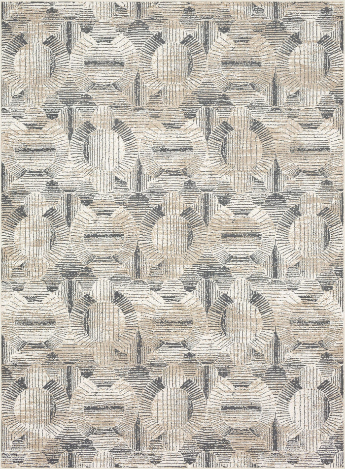 Karastan Vanguard by Drew & Jonathan Home Frost Grey Area Rug 92360 4545 Gray