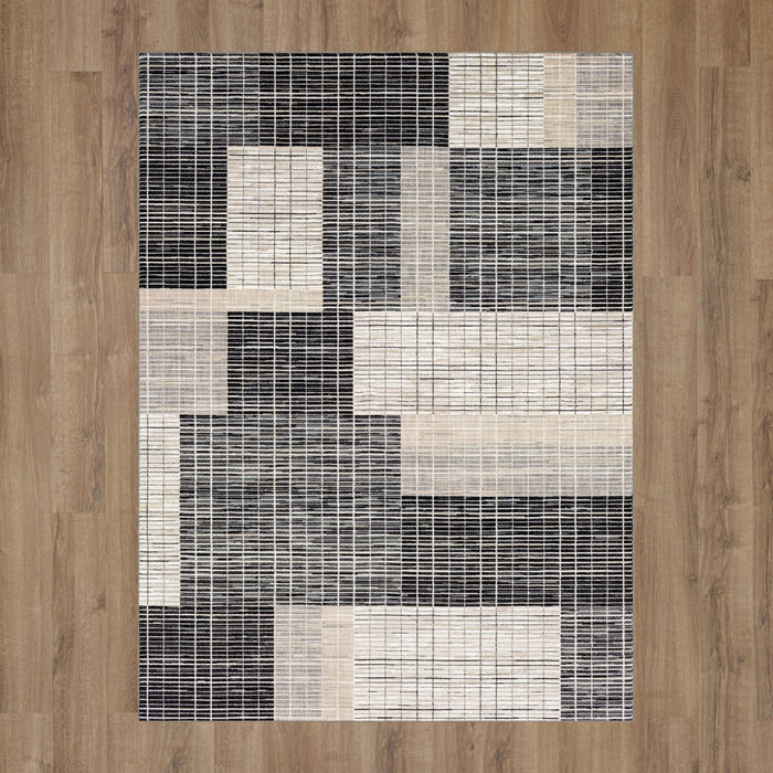 Karastan Vanguard by Drew & Jonathan Home Frost Grey Area Rug