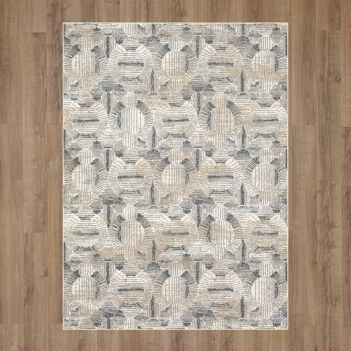 Karastan Vanguard by Drew & Jonathan Home Frost Grey Area Rug