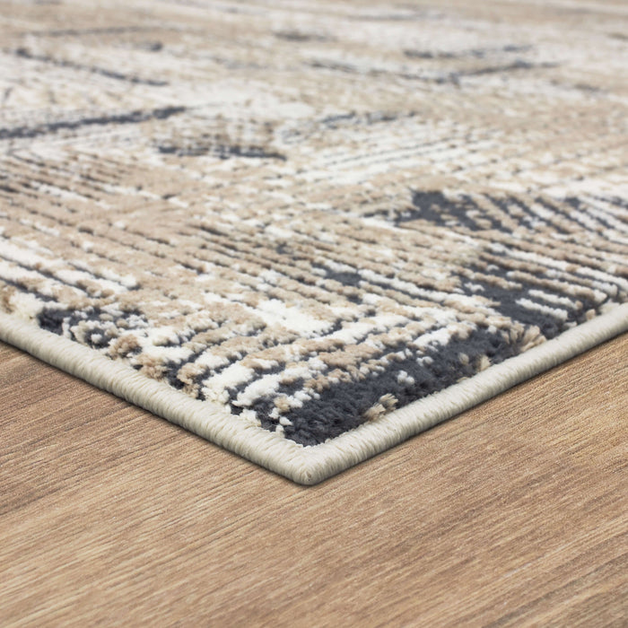 Karastan Vanguard by Drew & Jonathan Home Frost Grey Area Rug 92360 4545 Gray