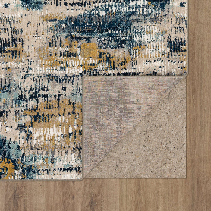 Karastan Vanguard by Drew & Jonathan Home Majolica Blue Area Rug