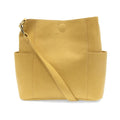 Kayleigh Side Pocket Bucket Bag Butter