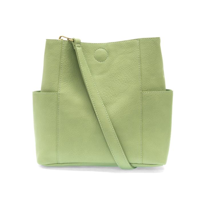Kayleigh Side Pocket Bucket Bag Mint
