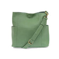 Kayleigh Side Pocket Bucket Bag Seafoam