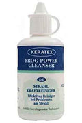 Keratex Frog Power Cleanser in its small 50ml squeeze bottle with nozzle cap