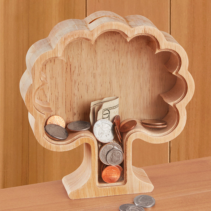 Kikkerland Design Money Tree Savings Bank