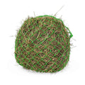 KM Elite Deluxe haynet in bright green, 40 inch net with 2 inch holes and a drawcord top
