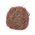 KM Elite Deluxe haynet in hot pink, 40 inch net showing the 2 inch mesh pattern and drawcord