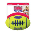 KONG AirDog squeaker football, a large oval fetch toy covered in tennis-ball material
