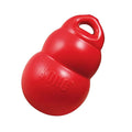 KONG Bounzer, an oversized rubber fetch toy in the KONG snowman shape with a moulded handle on top, large size