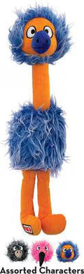 KONG Comfort Jumbo bird, an extra-large floppy plush dog toy with a long body and soft fur