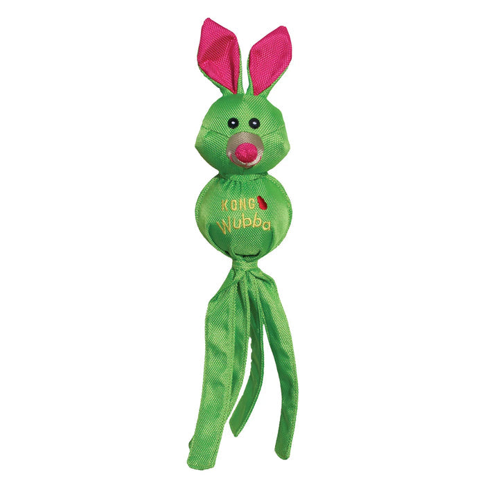 KONG Wubba Ballistic Friends, a squeaky character dog toy in reinforced nylon with four long tails