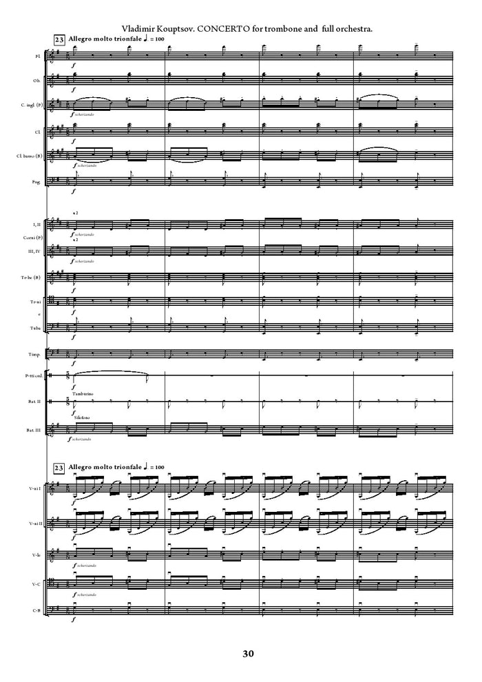 Kouptsov - Concerto for Trombone and Symphony Orchestra