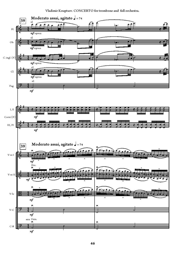 Kouptsov - Concerto for Trombone and Symphony Orchestra