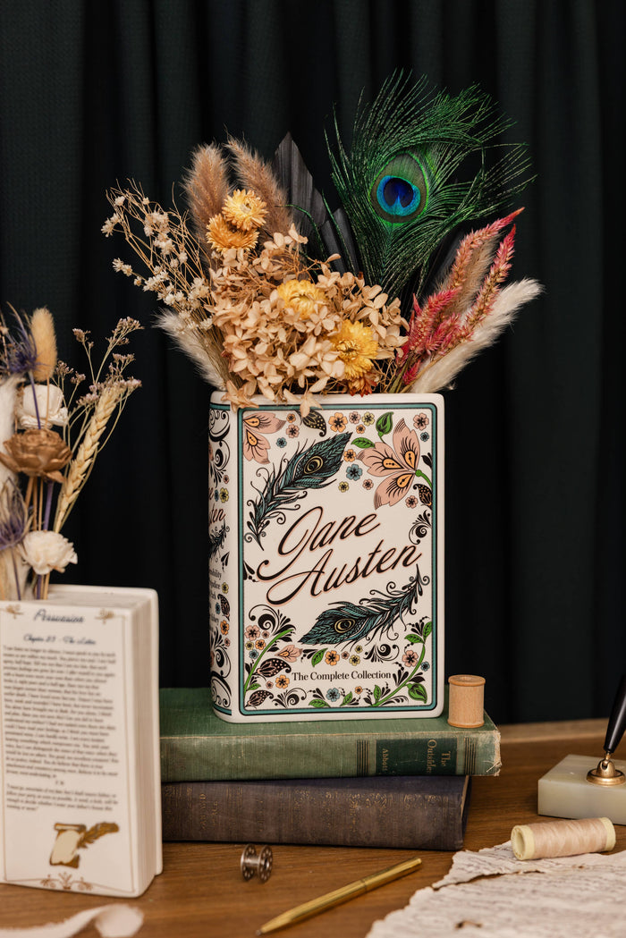 Large Book Vase - Jane Austen Collection