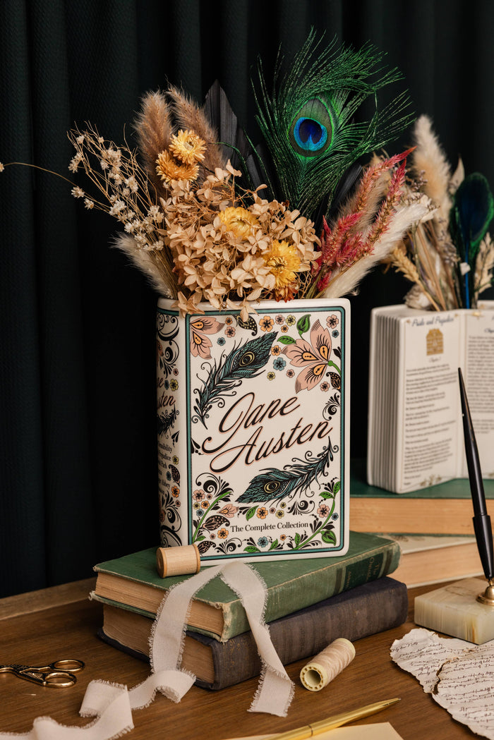 Large Book Vase - Jane Austen Collection