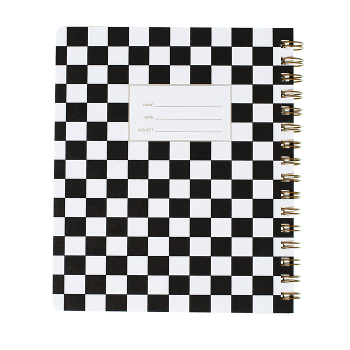 Lefty Standard Notebook - Checker Black
