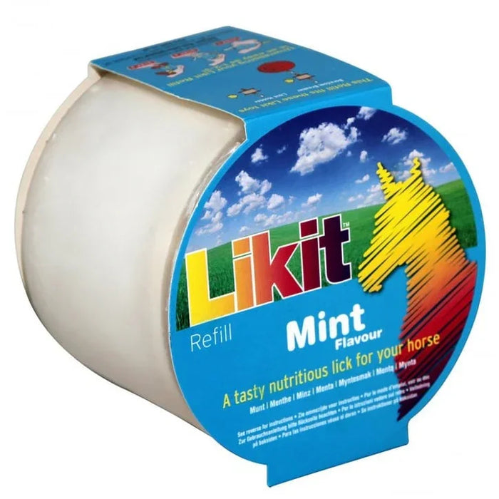 Likit mint refill lick, 650g green block for a Likit Holder or Boredom Breaker