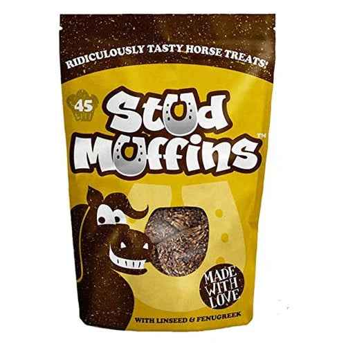 Stud Muffins 45 pack, 1.2kg re-sealable bag of handmade horse treats