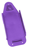 Lincoln plastic salt lick holder in purple, moulded to take a standard 2kg block lick
