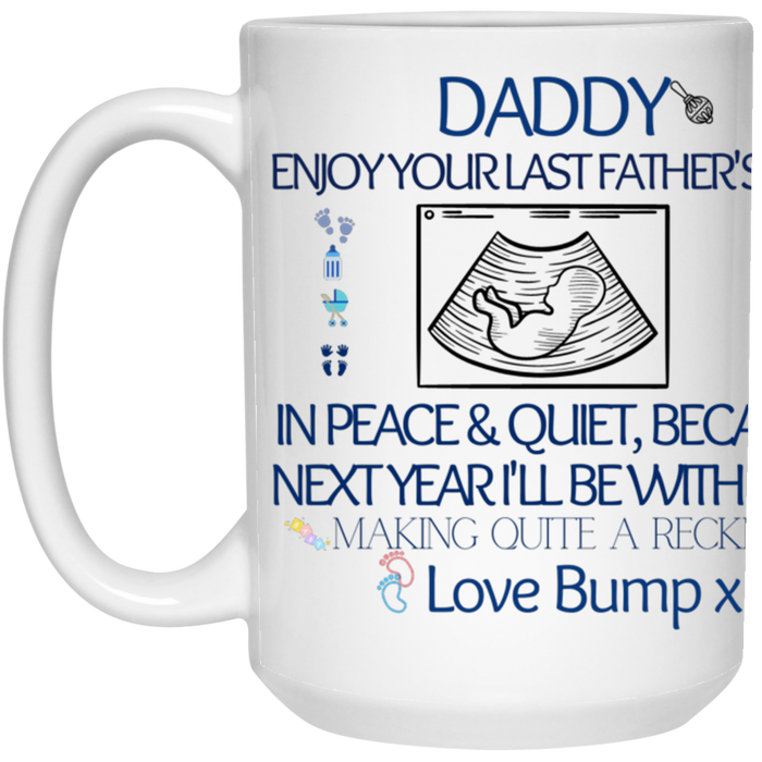 LOVE BUMP-15 oz. White Mug
