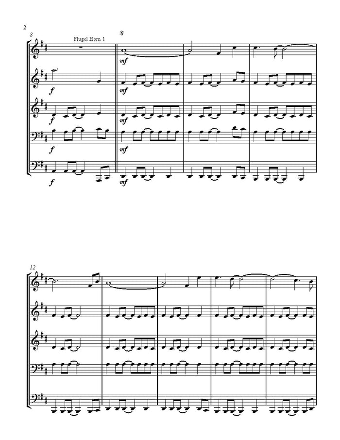 Loves Theme - Brass Quintet
