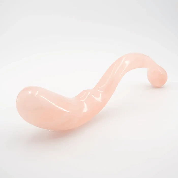 Lunaris Rose Quartz Wand / 10’’ Dildo