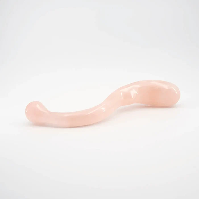 Lunaris Rose Quartz Wand / 10’’ Dildo