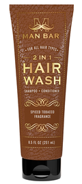 Man Bar 2 in 1 Hair Wash Spiced Tobacco