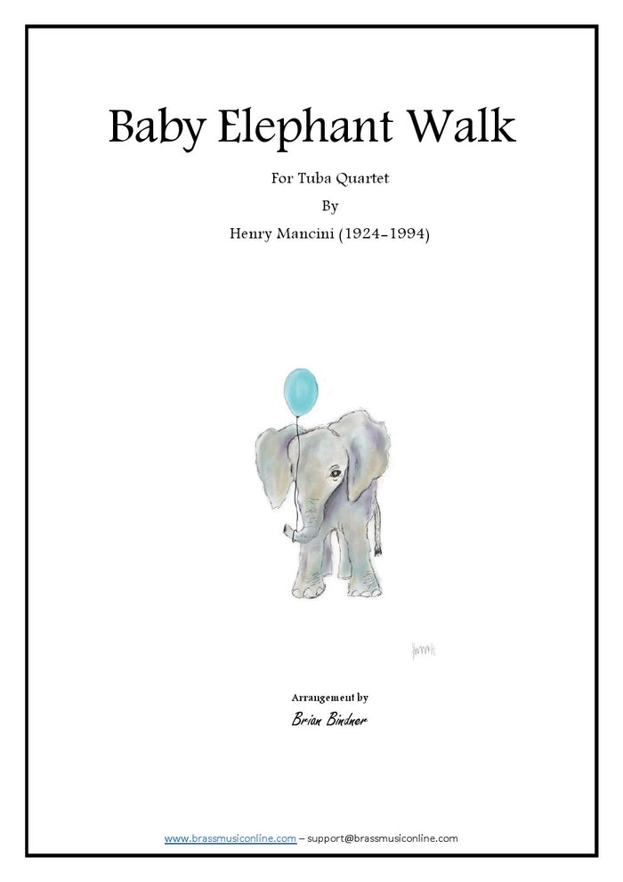 Mancini - Baby Elephant Walk - Tuba Quartet (TTTT)