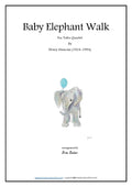 Mancini - Baby Elephant Walk - Tuba Quartet (TTTT)