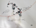 Matt Boldy & Joel Eriksson Ek Dual Signed 16x20 Photo