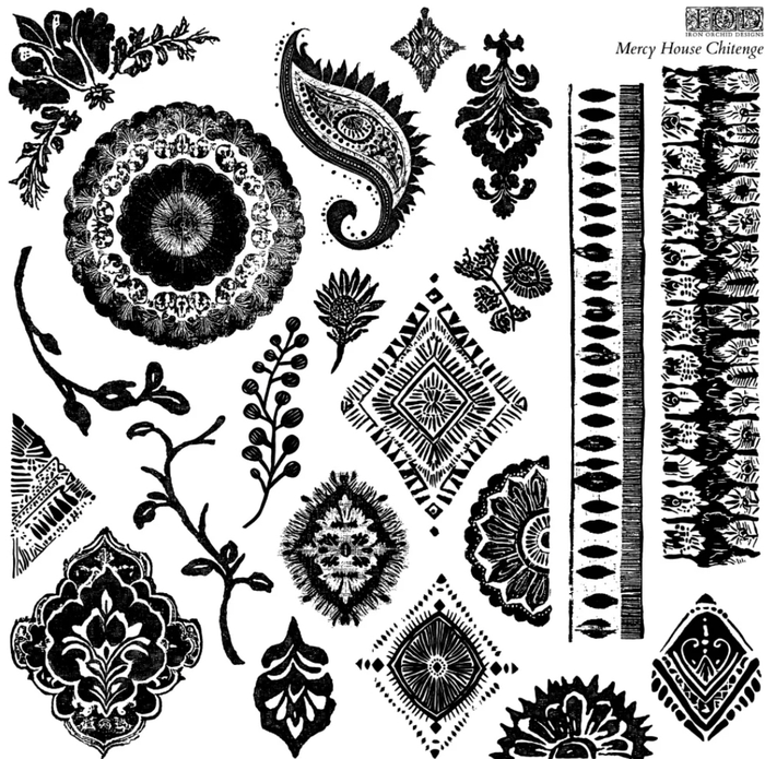 Mercy House Chitenge 12×12 Decor Stamp™ RETIRING 2026