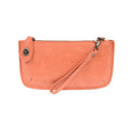 Mini Crossbody Wristlet Clutch Coral Python