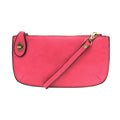 Mini Crossbody Wristlet Clutch Fuchsia
