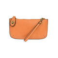 Mini Crossbody Wristlet Clutch Orange Sherbert