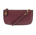 Mini Crossbody Wristlet Clutch Plum
