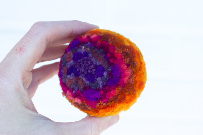 Mini Puff Sculpture | Sunset