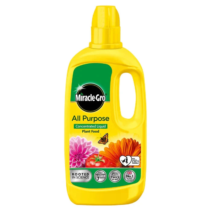 Miracle-Gro All Purpose concentrated liquid plant food, 1 litre bottle