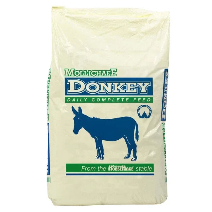 Mollichaff Donkey Complete high fibre donkey feed in an 18kg bag