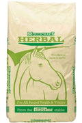 Mollichaff Herbal 12.5kg bag of garlic and herb high fibre horse chaff