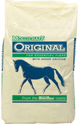 Mollichaff Original 12.5kg bag of straw and molasses chaff, red and green Mollichaff branding on the front