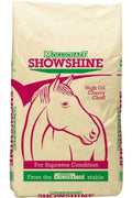 Mollichaff ShowShine 12.5kg bag of high oil cherry flavoured conditioning chaff for show horses