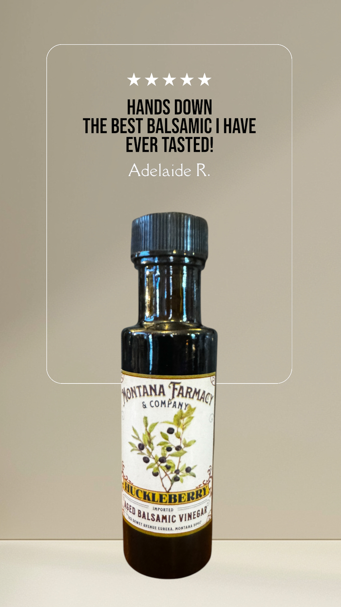 Montana Huckleberry Balsamic Vinegar Old fashioned 100 ml