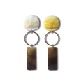 Moon Ladies: Mother of Pearl / Matte Silver / Post