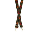 Multi Floral Vine Embroidered Guitar Strap